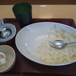 なか卯 - 完食完飲フィニッシュ(^^)