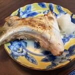天ぷら しまづ - ブリカマ塩焼き　７００円