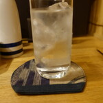 千代娘 - 和らぎ水もしっかりと頂きます