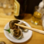 千代娘 - 姫あわび煮の肝も絶品ですね