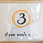 three meals a day - 