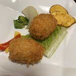 氷雪の門 - 蟹クリームコロッケ 別注文 欲張りました。