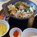 ガスト - 料理写真:博多明太もつ鍋（中華麺付き）
