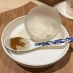 atelier HANADA - ツバメの巣　お口直しで、どうやって食べても自由らしいです(*^ω^*)