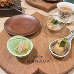 atelier HANADA - おもてなし　こちらも前菜みたいなものかな？少しずつ色々食べれて嬉しい(*≧∀≦*)