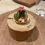 atelier HANADA - アミューズ　食べるのが勿体ない(๑˃̵ᴗ˂̵)