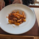 トラットリア カンパーナ ジロウマル - 牛スジのペンネ