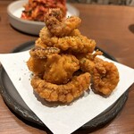 円頓寺マッコリ醸造所 - タコの唐揚げ　¥650