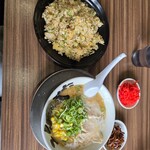 ラーメン新蔵 - 味噌豚骨ラーメン&チャーハン