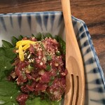 馬肉専門店 喜心 - 馬肉ユッケ