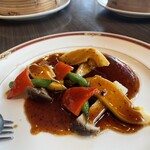 廣翔記 - アワビとエリンギのステーキ