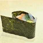 SUSHI 嘉六 - 海老みそ軍艦