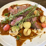 ピッツエリアバール　CACTUS　D'ORO - ・エゾ鹿しんたま低温ロースト（¥4,200）