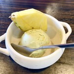 ピッツエリアバール　CACTUS　D'ORO - ・ピスタチオアイス（¥600）