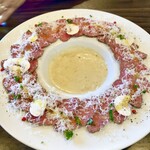 ピッツエリアバール　CACTUS　D'ORO - ・牛タンポルチーニクリームフォンジュ（￥1,700）