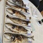 海の駅 蜃気楼 - 販売してる正月用縁起のふくらぎの焼き物