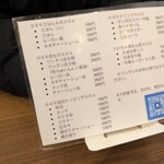 支那ソバ おさだ - メニュー
