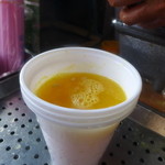 迪化街金桔檸檬 - 製造途中の柳丁原汁。見事に種だけ取り去られ、細かな繊維はそのまま。