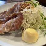 とんかつ 椛 - マヨネーズがたっぷりなのも嬉しい