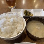 とんかつ 椛 - ご飯大盛りは無料でした