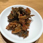 らーめん 一柊 - 辛子高菜！激辛みたいですよ！