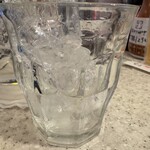 串カツ田中 - 中は３０cc弱位です。