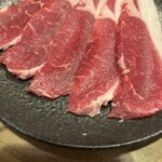 ジンギスカンゆきだるま - お肉その1
