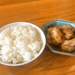 麺屋 だいくう - 唐揚げセット！