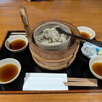 松風庵 - 荒挽きそばがき