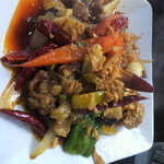 めだかタンタン - 牛肉の唐辛子炒め(12/20)