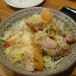 梅三 - 大山地鶏塩焼きポン酢