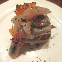 炉端イタリアン ICORIBI 堂島 - 海鮮ブルスケッタ