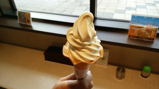 ここの栗ソフトは最高 By まるちゃんです 小布施パーキングエリア 上り 軽食 フードコート 小布施 定食 食堂 食べログ