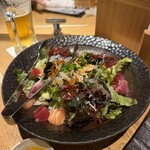 本格板前居酒屋 お魚総本家 池袋西口店 - 海鮮サラダ