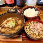 月山 - 山形一番芋煮定食＆ミニ山形だし蕎麦セット