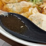 松太郎 - 醤油ダレが立っているスープ