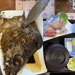 船よし - まぐろかぶと煮セット　2,000円