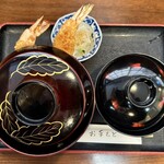 喜久家 - 天丼～蓋つき