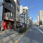 喜久家 - バスを降りると遠くに行列が。。。