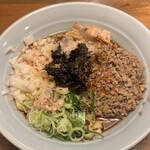 いかれたヌードル フィッシュトンズ - きなこ豚生姜まぜそば