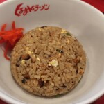 くるまやラーメン - 焼豚半チャーハン