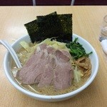味濱家 山二ツ店 - 野菜ラーメンチャーシュートピ
