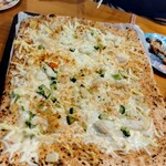 コストコ 幕張倉庫店 - 四角クラブミートピザ