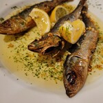 黄柚子 - イワシのガーリックオイル