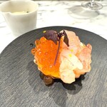 澄 - 【 甘エビといくらのタルト 】