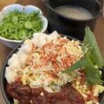 有楽町こてがえし - 貝柱と大葉の梅しそもんじゃ