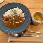 オランジェ カフェウッド - スープは海老のビスマルク