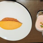 スマイルスマイル - 小海老の明太クリームオムライス(ふわとろ卵)