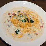 スマイルスマイル - チーズチーズチーズオムライス(堅焼き卵)