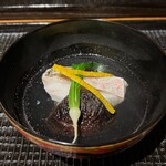 蕎味 櫂 - 甘鯛と焼き椎茸のお椀